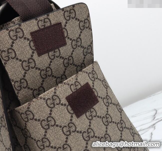 Luxury Classic Gucci GG Supreme Canvas Medium Diaper Shoulder Bag 211131 2024