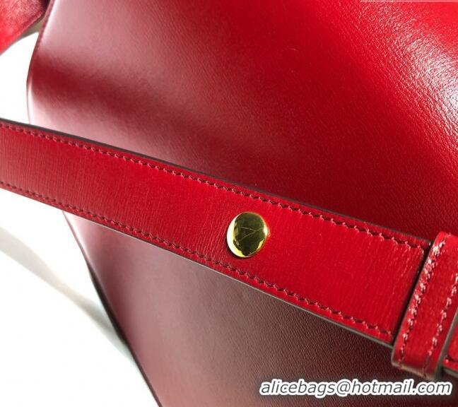 Well Crafted Gucci Horsebit 1955 Leather Shoulder Bag 602204 Red 2024