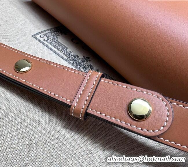Top Design Gucci Horsebit 1955 Leather Shoulder Bag 602204 Vintage Brown 2024