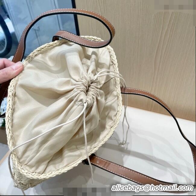 Grade Design Chanel Straw Tote Bag 0616 Beige 2025