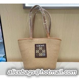 Affordable Price Loewe Straw Basket Bag 0616 Khaki 2025