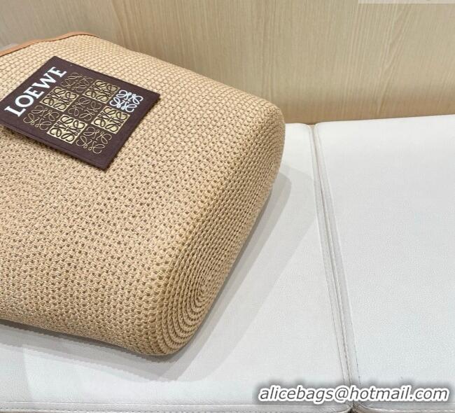 Affordable Price Loewe Straw Basket Bag 0616 Khaki 2025