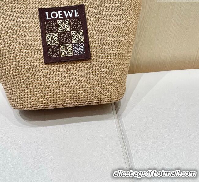 Affordable Price Loewe Straw Basket Bag 0616 Khaki 2025