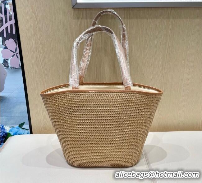 Affordable Price Loewe Straw Basket Bag 0616 Khaki 2025