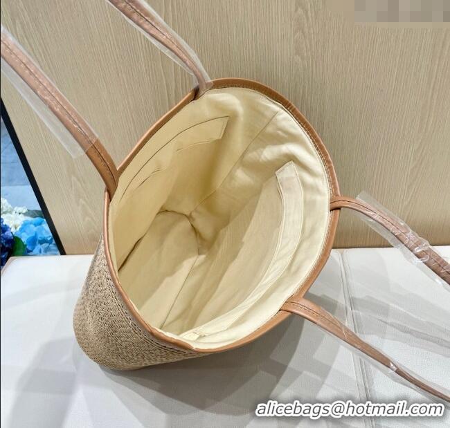 Affordable Price Loewe Straw Basket Bag 0616 Khaki 2025