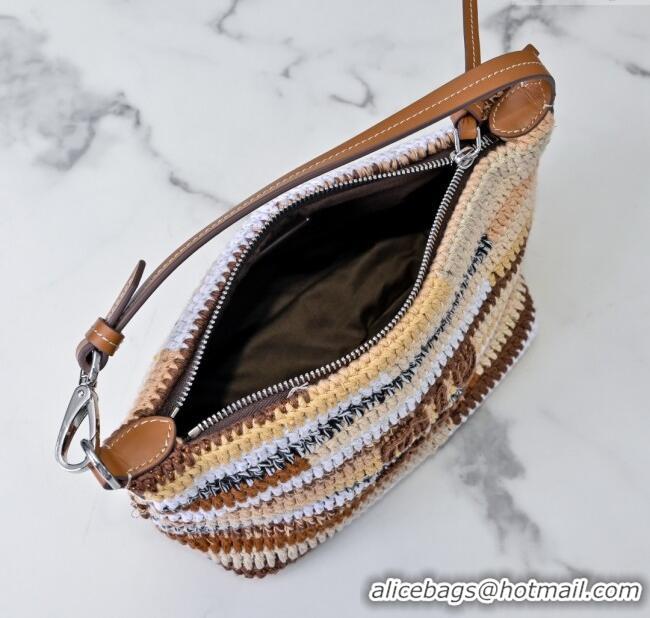 Top Grade Miu Miu Crochet pouch Bag 5NE841 Beige 2025