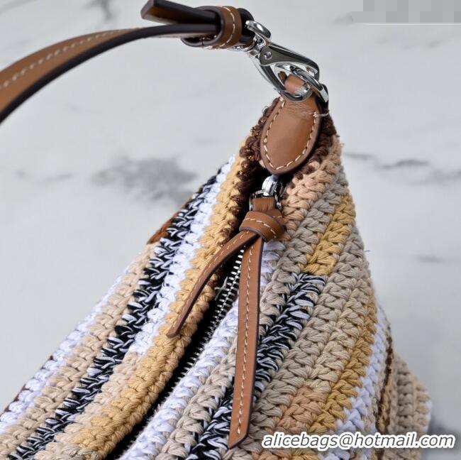 Top Grade Miu Miu Crochet pouch Bag 5NE841 Beige 2025