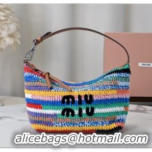 Top Grade Miu Miu Crochet pouch Bag 5NE841 Multicolored 2025