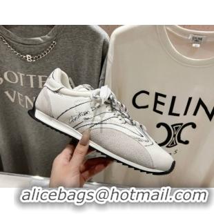 Cheap Price Dior D-Sketch Sneakers in Nylon and Calfskin with Signature White 0425003
