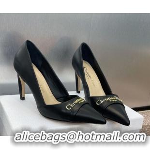 Lower Price Dior My Dior Pumps 8cm in Supple Calfskin Black 0425014
