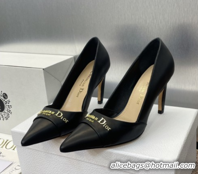 Lower Price Dior My Dior Pumps 8cm in Supple Calfskin Black 0425014