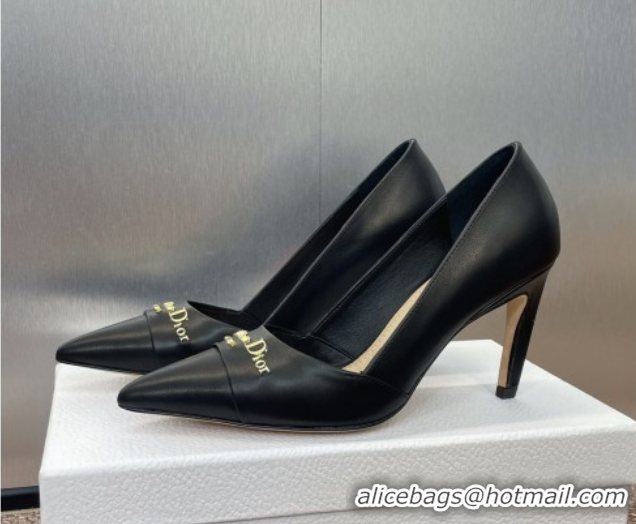 Lower Price Dior My Dior Pumps 8cm in Supple Calfskin Black 0425014