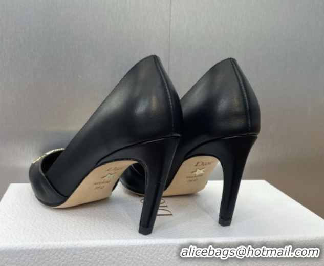 Lower Price Dior My Dior Pumps 8cm in Supple Calfskin Black 0425014