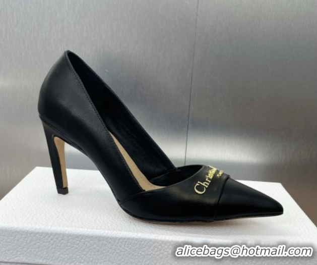 Lower Price Dior My Dior Pumps 8cm in Supple Calfskin Black 0425014