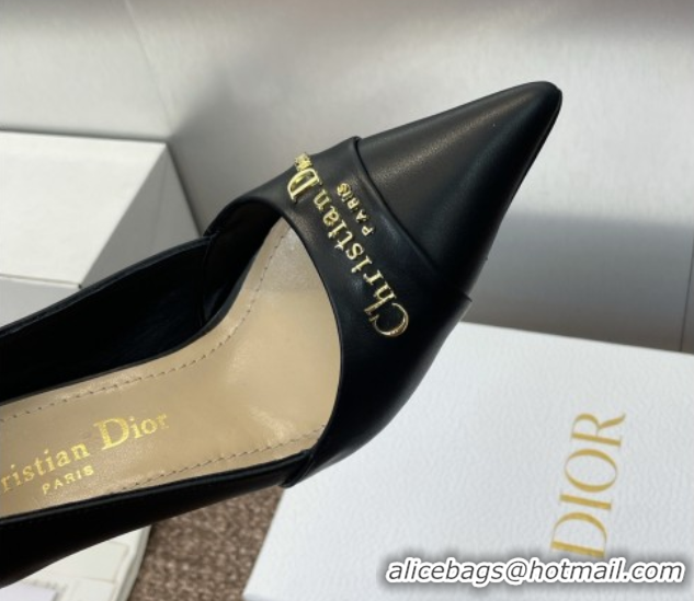 Lower Price Dior My Dior Pumps 8cm in Supple Calfskin Black 0425014
