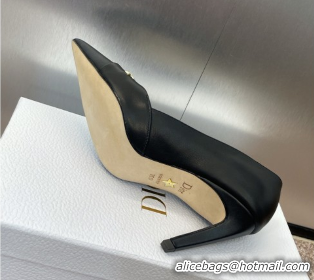 Lower Price Dior My Dior Pumps 8cm in Supple Calfskin Black 0425014
