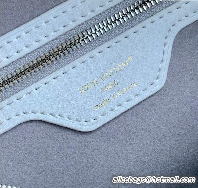 Famous Brand Louis Vuitton Speedy Soft 30 Bag in Cloud Gray Calfskin Leather M25670 2025