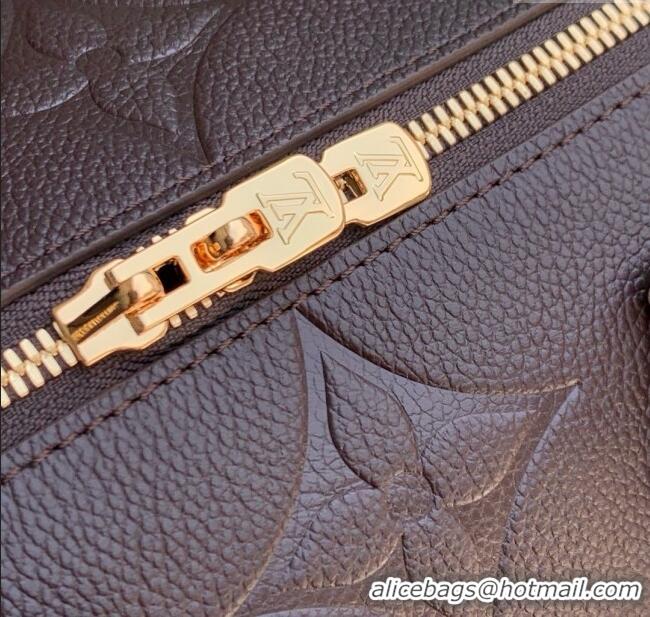 Best Price Louis Vuitton Speedy Bandouliere 25 Bag in Embossed Grained Cowhide Leather M14043 Burgundy 2025