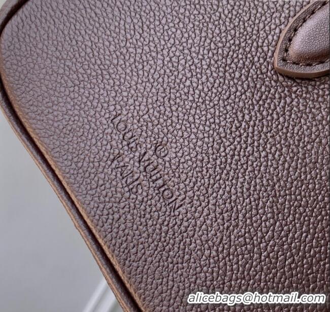 Best Price Louis Vuitton Speedy Bandouliere 25 Bag in Embossed Grained Cowhide Leather M14043 Burgundy 2025
