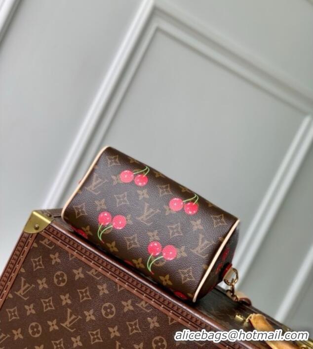 Grade Design Louis Vuitton LV x TM Speedy Bandouliere 20 Bag in Monogram Cherry Canvas M13094 2025
