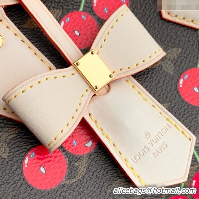 Grade Design Louis Vuitton LV x TM Speedy Bandouliere 20 Bag in Monogram Cherry Canvas M13094 2025