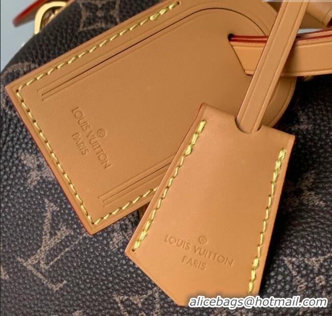Famous Brand Louis Vuitton Speedy P9 Bandouliere 30 Bag in Monogram Calf Leather M61208 Brown 2025