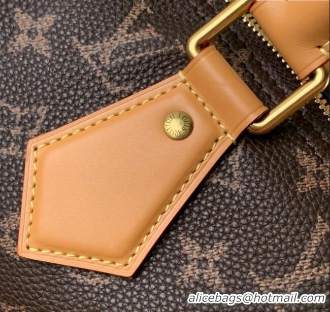 Famous Brand Louis Vuitton Speedy P9 Bandouliere 30 Bag in Monogram Calf Leather M61208 Brown 2025