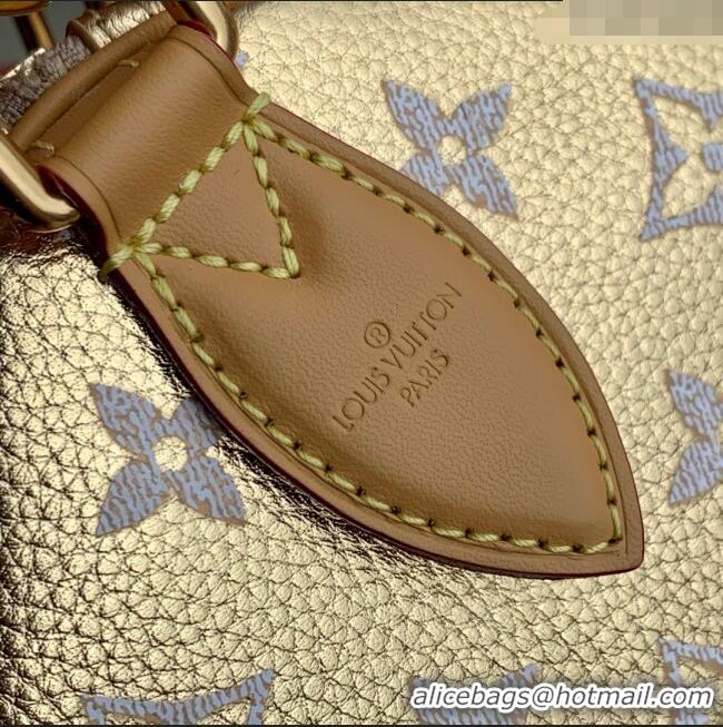 Good Taste Louis Vuitton Speedy P9 Bandouliere 30 Bag in Calf Leather M13904 Gold 2025