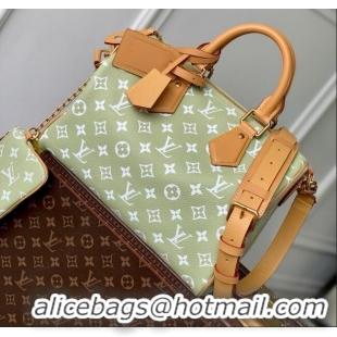 Super Quality Louis Vuitton Speedy P9 Bandouliere 30 Bag in Calf Leather M14064 Vert Clair Green 2025