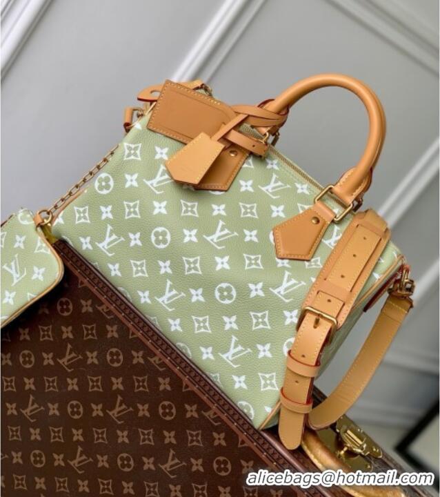 Super Quality Louis Vuitton Speedy P9 Bandouliere 30 Bag in Calf Leather M14064 Vert Clair Green 2025