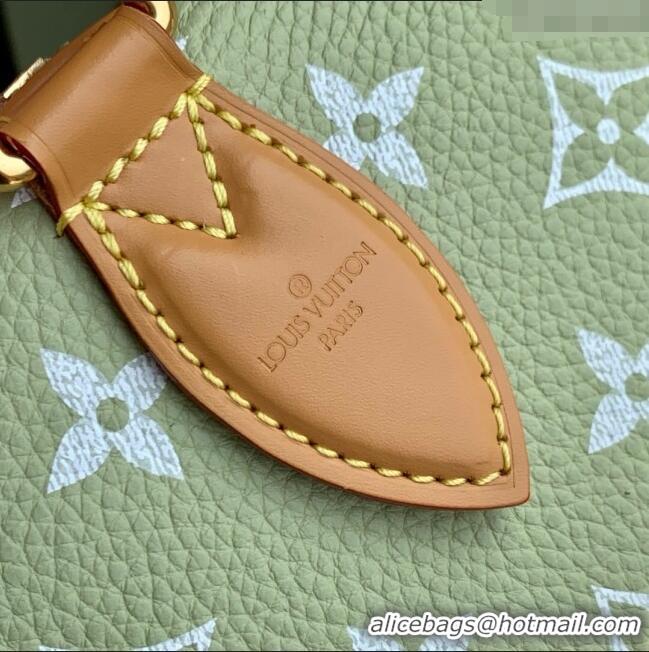 Super Quality Louis Vuitton Speedy P9 Bandouliere 30 Bag in Calf Leather M14064 Vert Clair Green 2025