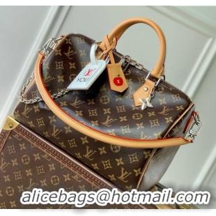 Top Quality Louis Vuitton Speedy Soft 30 Crafty Bag Monogram Canvas M12803 2024