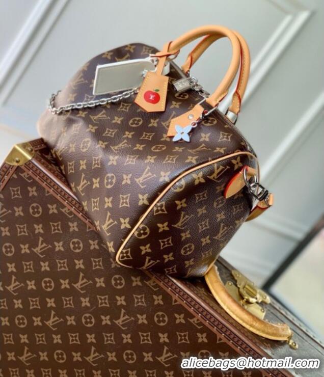 Top Quality Louis Vuitton Speedy Soft 30 Crafty Bag Monogram Canvas M12803 2024