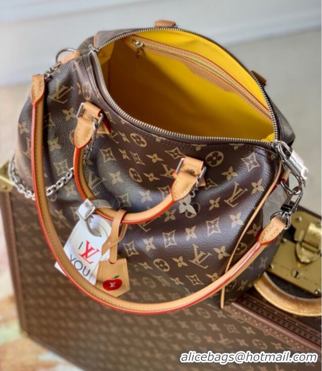 Top Quality Louis Vuitton Speedy Soft 30 Crafty Bag Monogram Canvas M12803 2024
