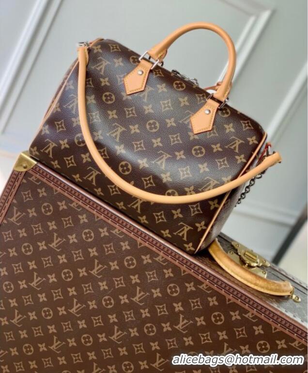 Top Quality Louis Vuitton Speedy Soft 30 Crafty Bag Monogram Canvas M12803 2024