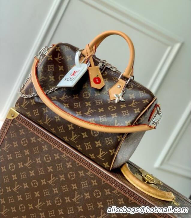 Top Quality Louis Vuitton Speedy Soft 30 Crafty Bag Monogram Canvas M12803 2024