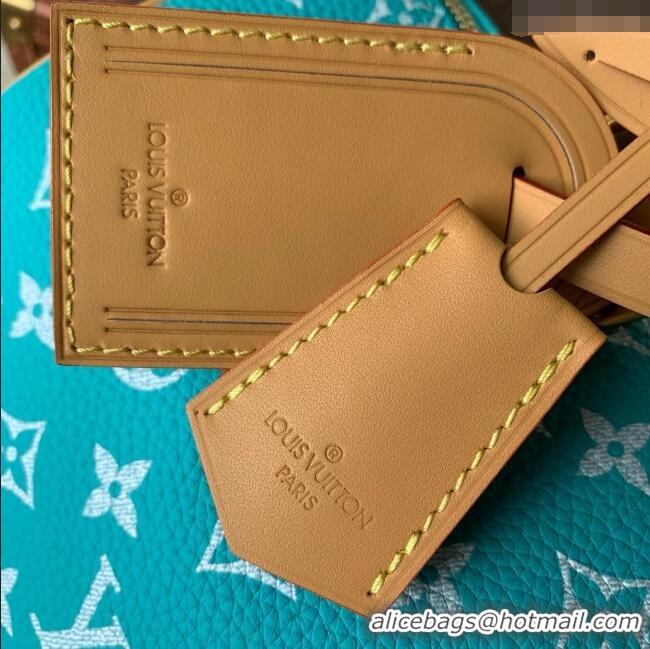 Grade Promotional Louis Vuitton Speedy P9 Bandouliere 30 Bag in Calf Leather M21108 Turquoise 2025