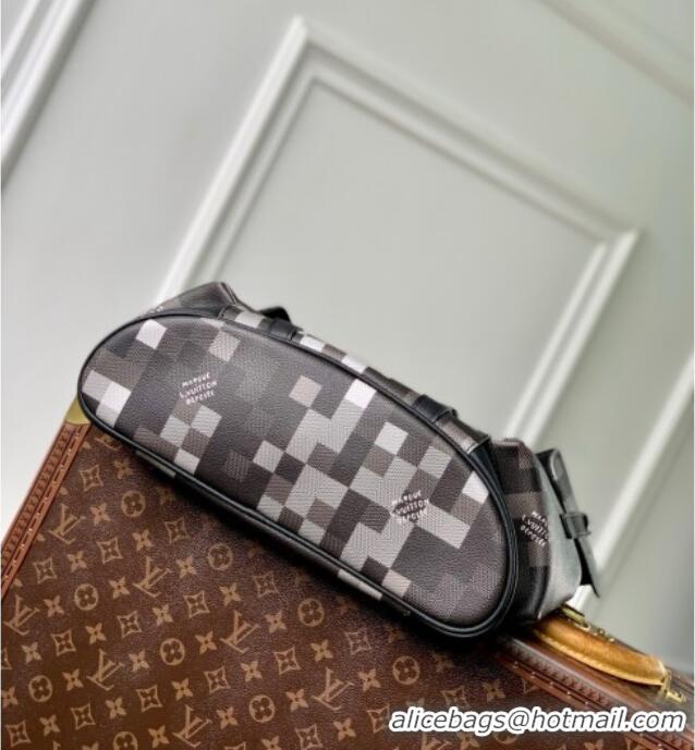 Trendy Design Louis Vuitton Christopher MM in Damoflage Black Canvas M14952 2025