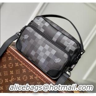 Reasonable Price Louis Vuitton Nil Messenger Bag in Damoflage Black Canvas M14988 2025