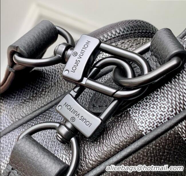 Reasonable Price Louis Vuitton Nil Messenger Bag in Damoflage Black Canvas M14988 2025
