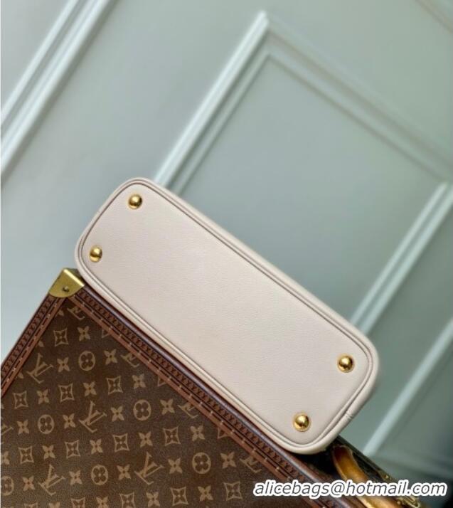 Unique Grade Louis Vuitton Capucines MM Souple Bag in Calf Leather M12929 Beige 2025