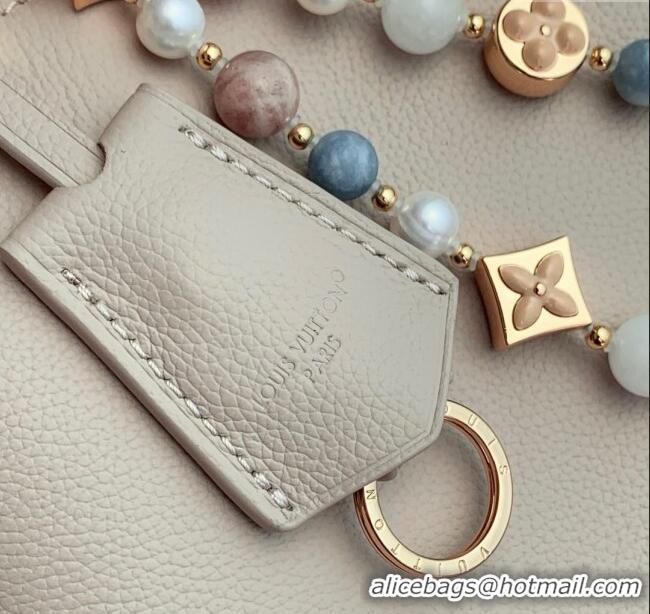 Unique Grade Louis Vuitton Capucines MM Souple Bag in Calf Leather M12929 Beige 2025