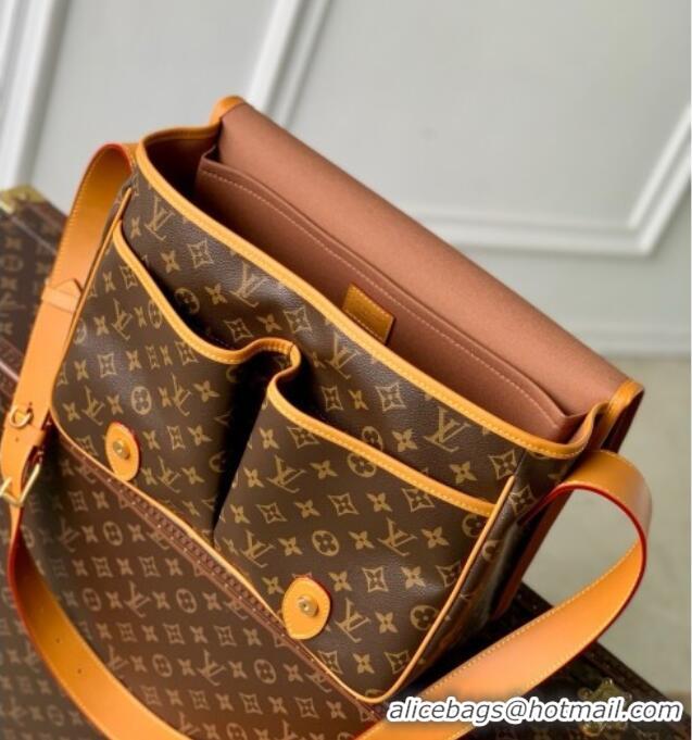 Top Grade Louis Vuitton Satchel Messenger Bag in Monogram Canvas M12733 2025