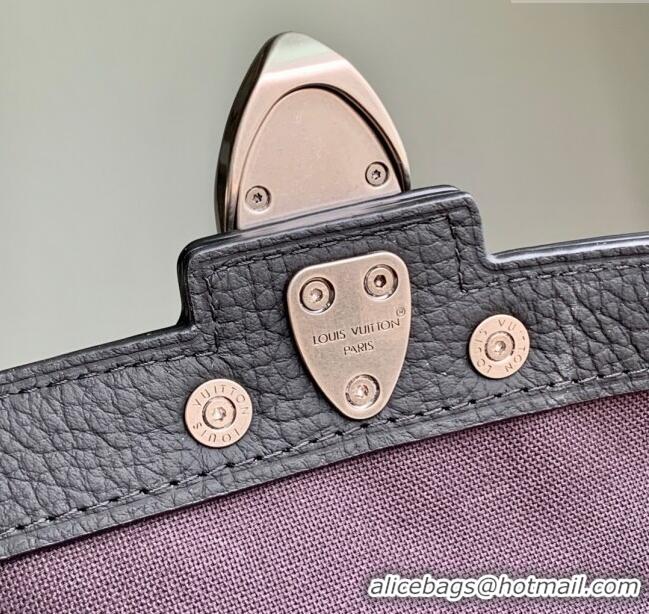 Top Quality Louis Vuitton Soul Trunk Bag in Taurillon Monogram Embossed Leather M13871 Black 2025