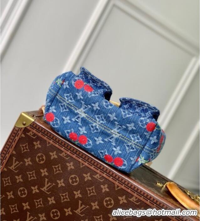 Popular Style Louis Vuitton LV x TM Venice NM Backpack in Monogram Cherry Denim M13679 2025