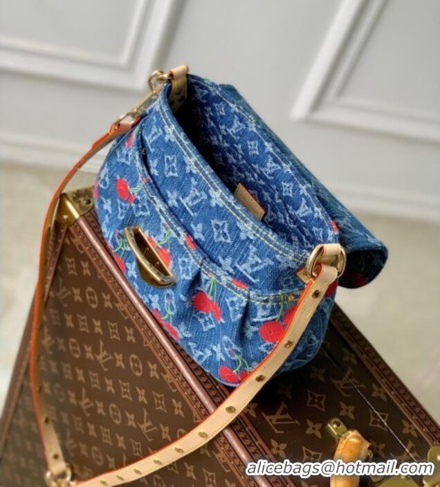 Famous Brand Louis Vuitton LV x TM Sunset Bag in Monogram Cherry Denim M13680 2025