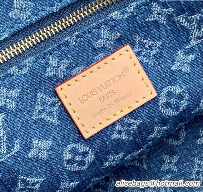 Grade Quality Louis Vuitton OnTheGo PM Tote Bag in Monogram Denim M14633 2025
