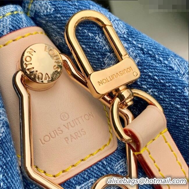Best Quality Louis Vuitton LV x TM Coussin PM Bag in Monogram Cherry Denim M14978 2025