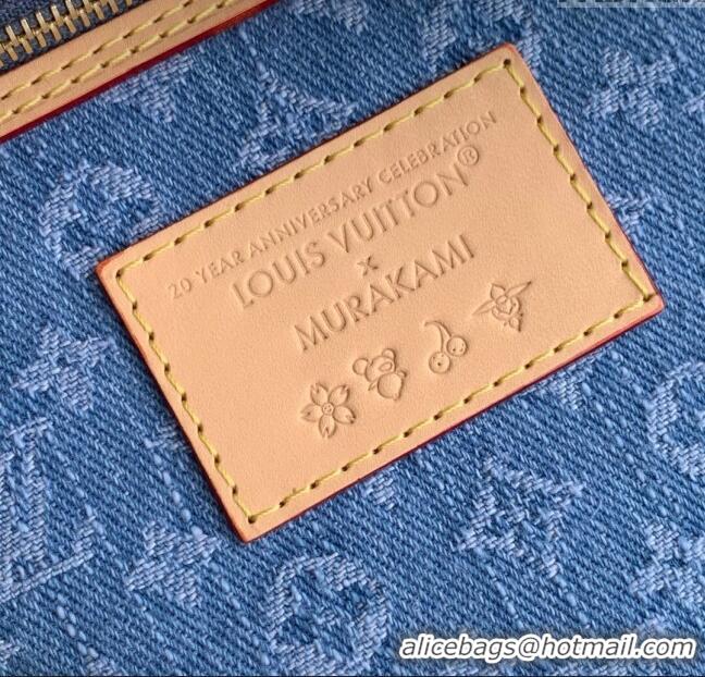Louis Vuitton LV x TM Speedy Soft Bandouliere 30 Bag in Monogram Cherry Canvas M14238 White 2025