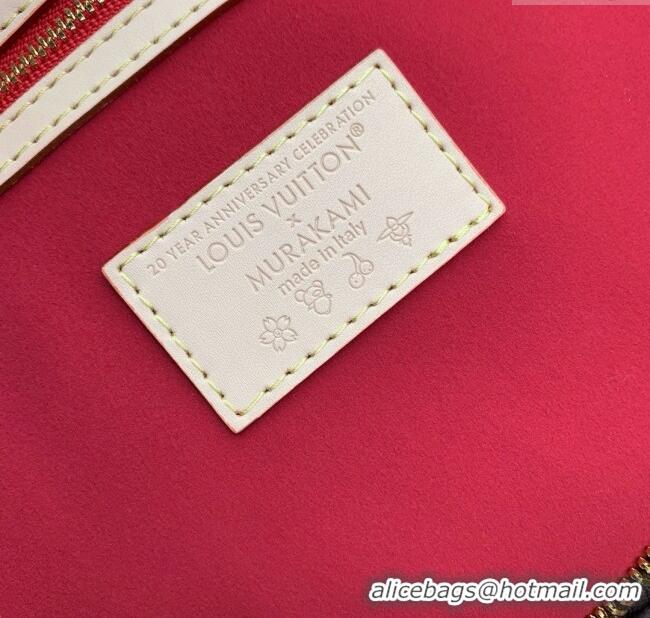 Famous Brand Louis Vuitton LV x TM Keepall Bandouliere 45 Bag in Monogram Cherry Canvas M13764 Brown 2025